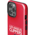 NBA Los Angeles Clippers Standard Red iPhone 15 Pro Max Impact Case